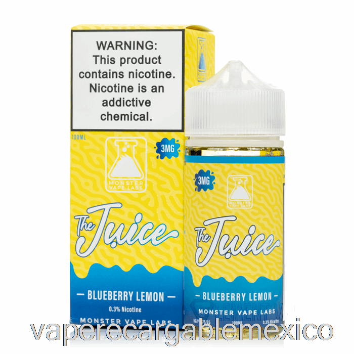 Vape Recargable Arándano Limón - El Jugo - 100ml 6mg